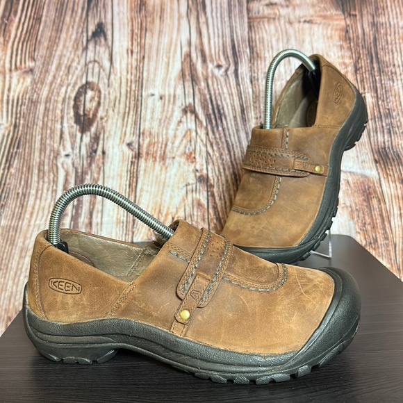 Keen Shoes Keen Kaci Leather Slip On Shoes Womens Sz 95 Poshmark